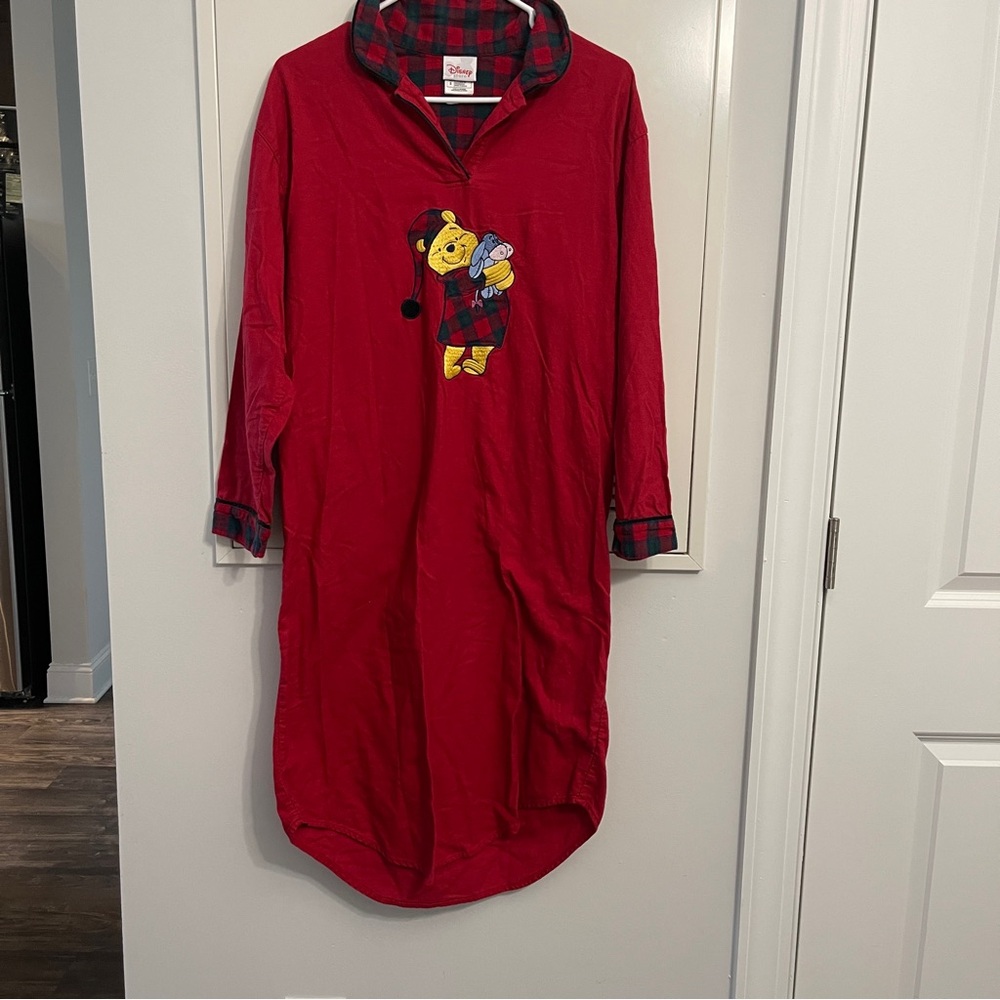 Vintage Disney Store Winnie the Pooh and Eeyore Night Gown